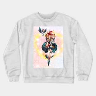 Genshin Impact Mahou Shoujo Diluc Ragnvindr Crewneck Sweatshirt